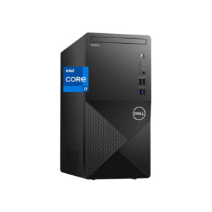 Dell Vostro 3910 Tower Desktop Computer, Intel Core i7-12700K, 32GB RAM, 1TB NVMe SSD, Intel UHD 770 Graphics, Wi-Fi, Bluetooth, Windows 11 Pro, Black
